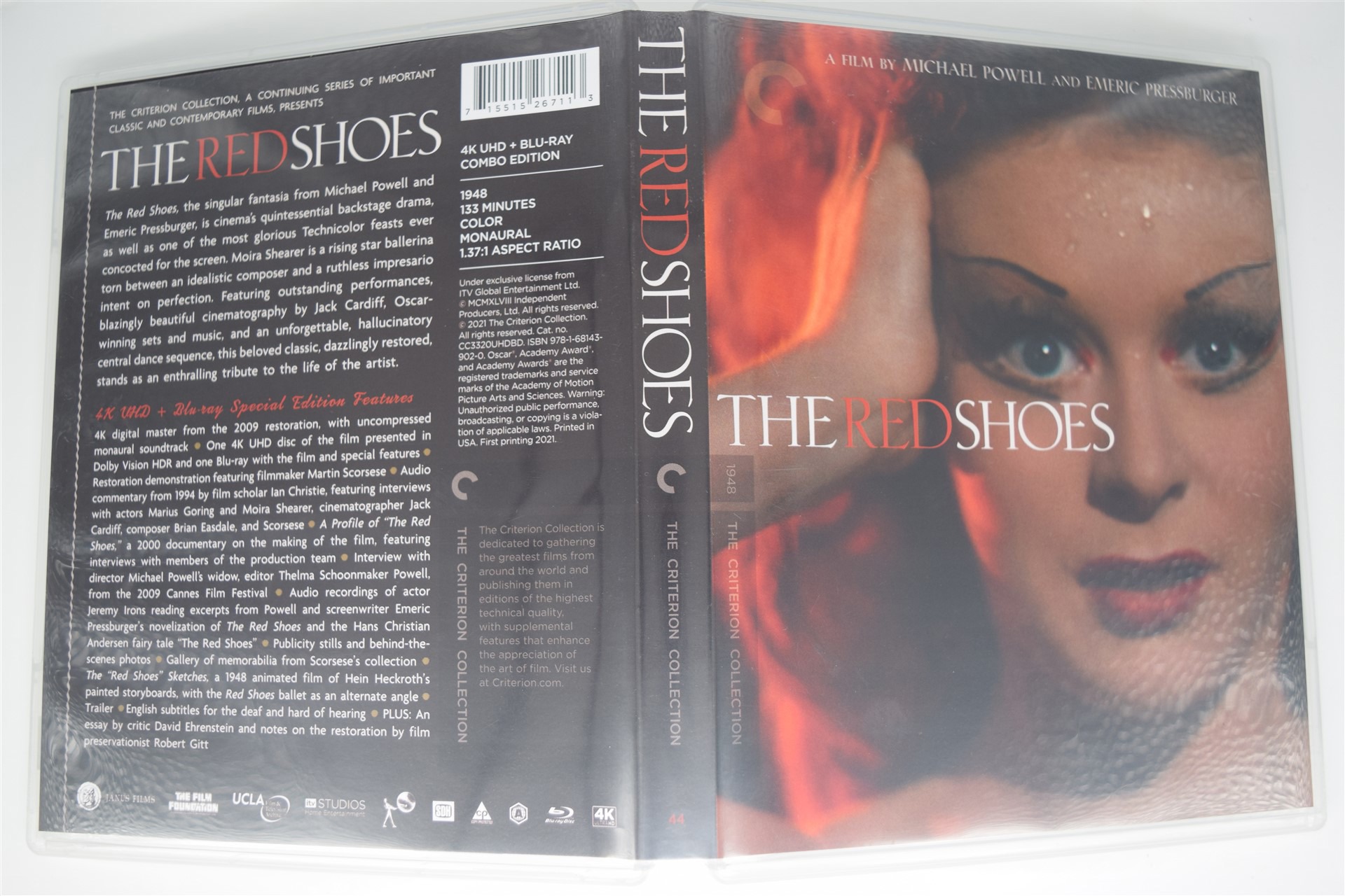Screen capture from The Red Shoes