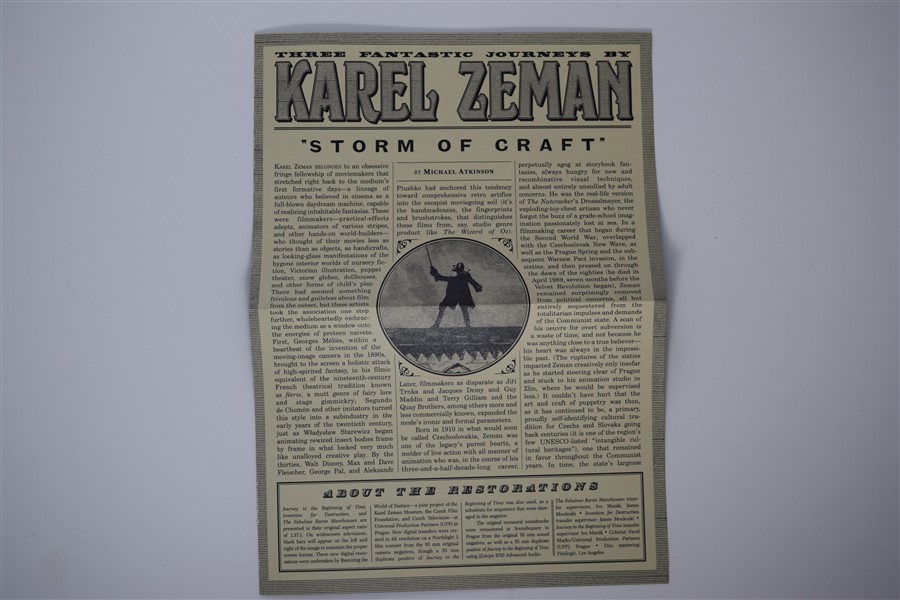 Screen capture from Three Fantastic Journeys by Karel Zeman