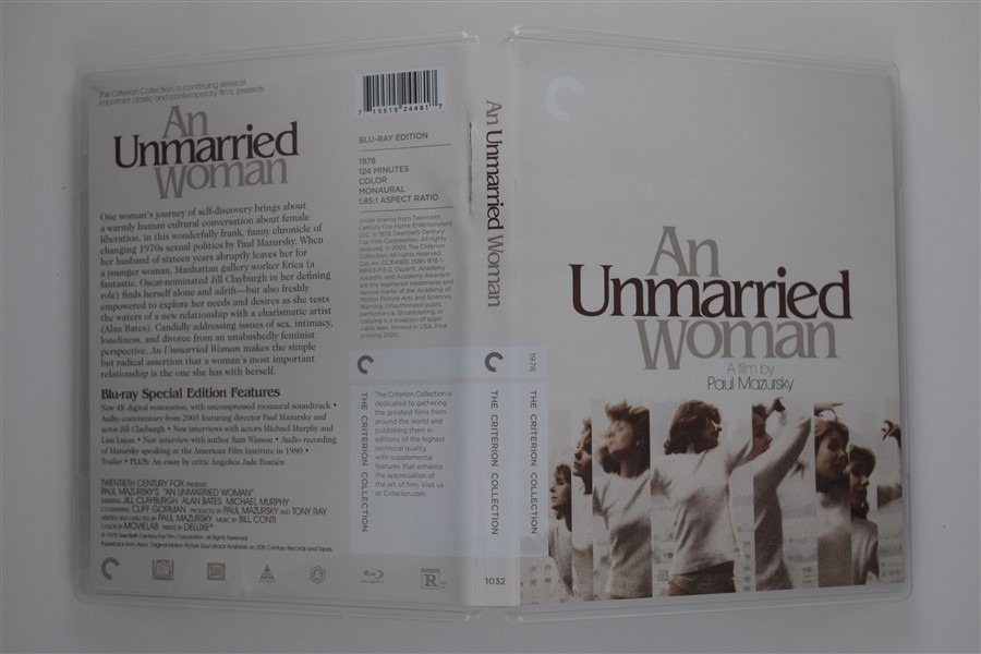 Screen capture from An Unmarried Woman