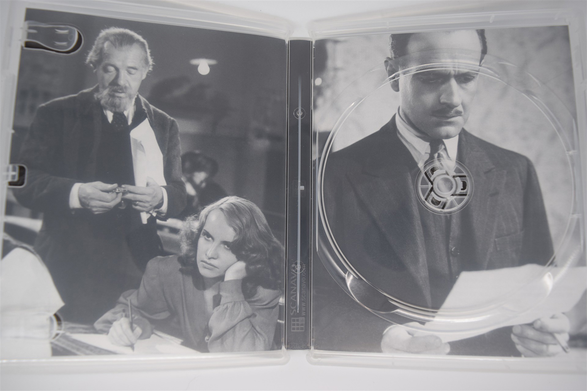Screen capture from Le Corbeau