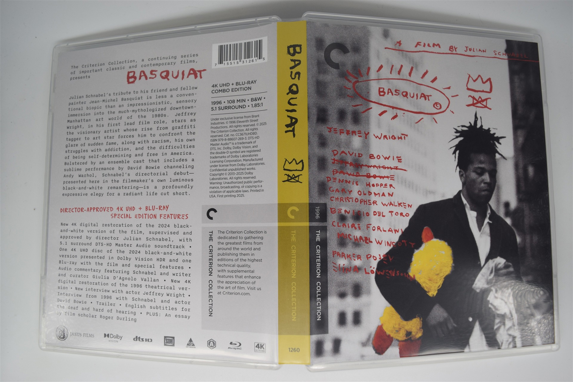 Screen capture from Basquiat