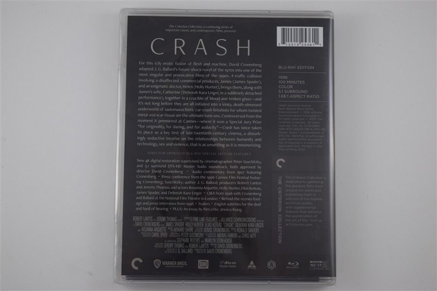 Screen capture from Crash