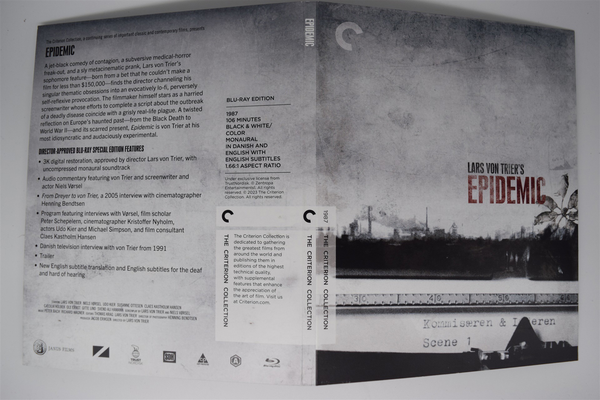 Screen capture from Lars von Trier’s Europe Trilogy