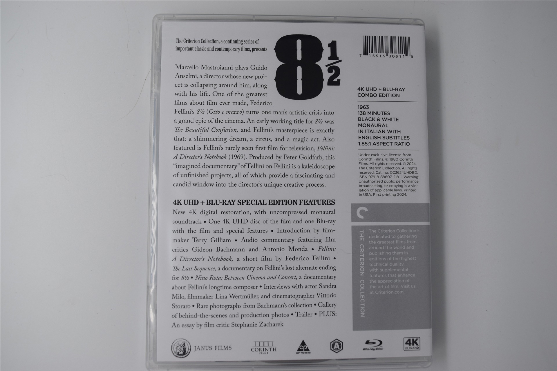 Screen capture from 8½