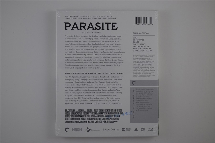 Screen capture from Parasite