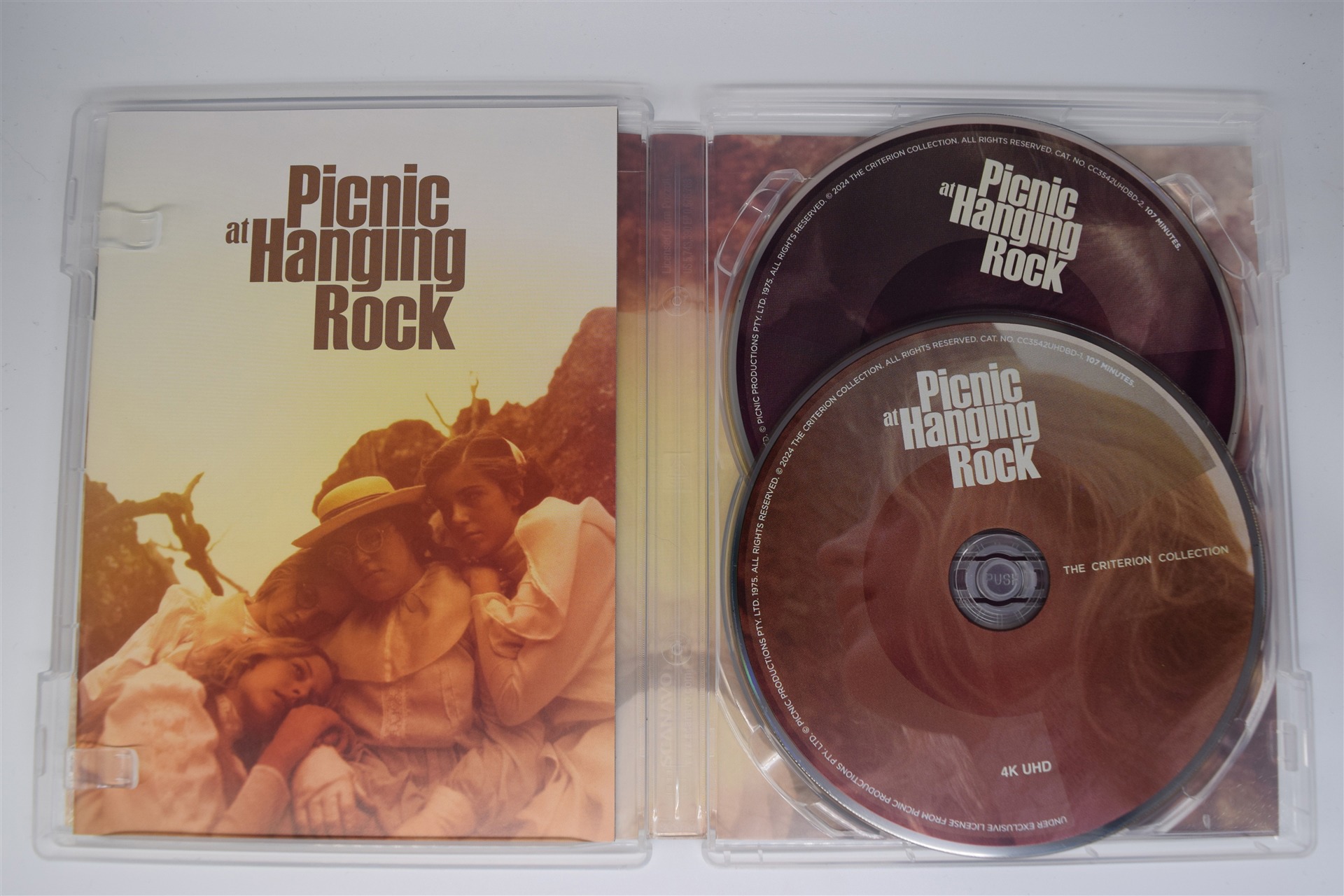Screen capture from Picnic at Hanging Rock