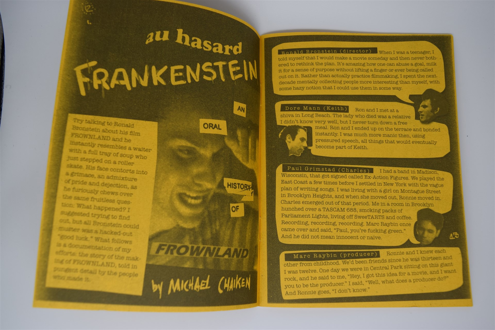 Screen capture from Frownland