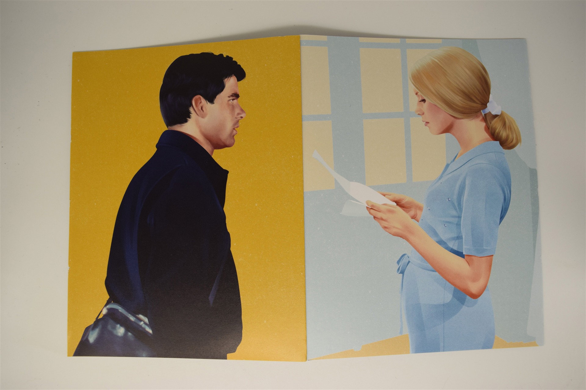 Screen capture from The Umbrellas of Cherbourg