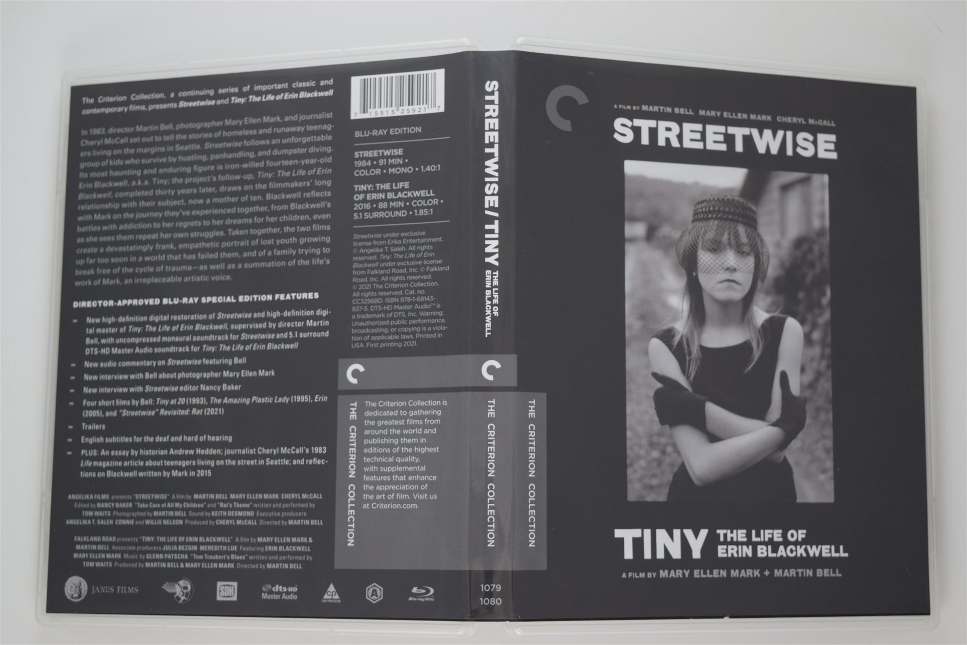 Screen capture from Streetwise/Tiny: The Life of Erin Blackwell