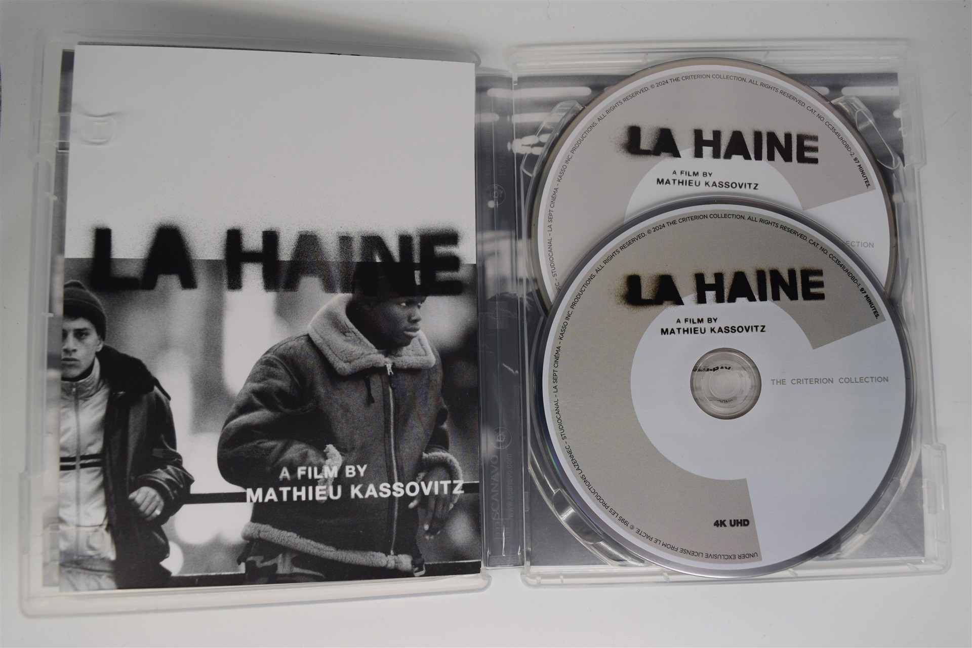 Screen capture from La haine