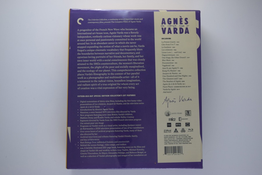 Screen capture from The Complete Films of Agnès Varda