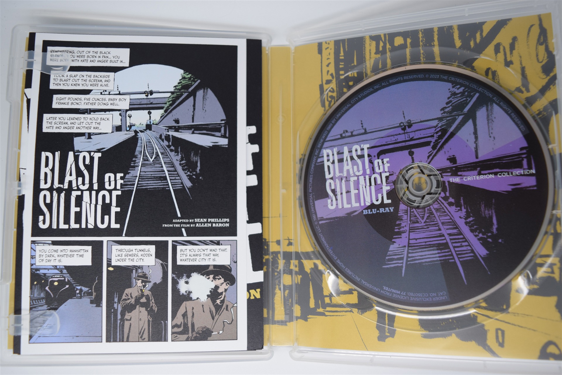 Screen capture from Blast of Silence