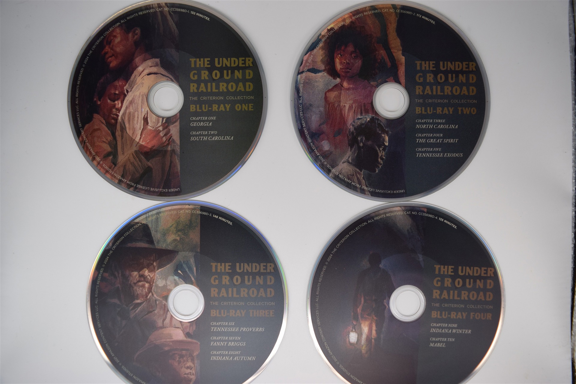 Screen capture from The Underground Railroad