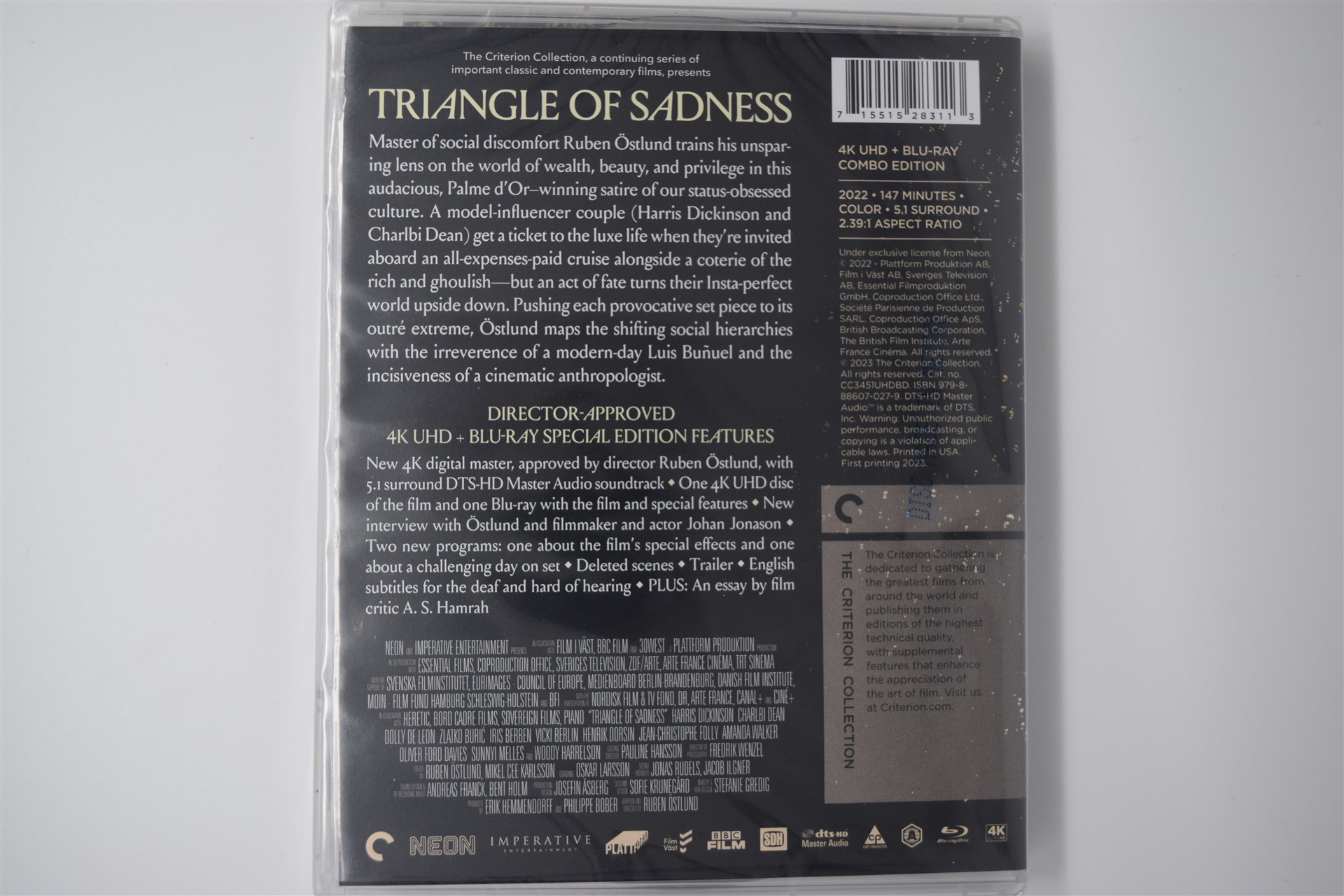 Screen capture from Triangle of Sadness