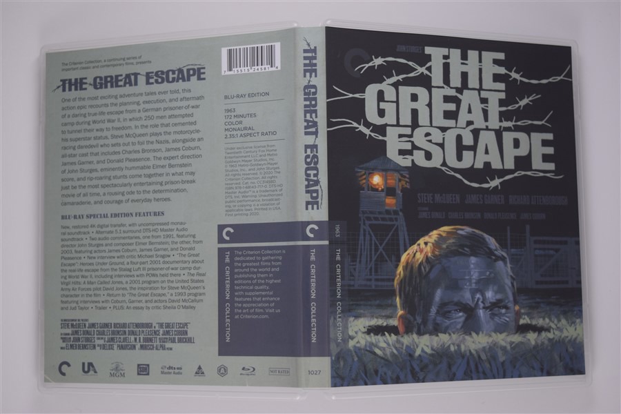 Screen capture from The Great Escape