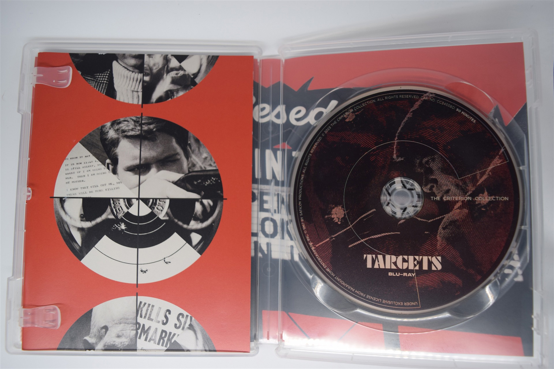 Screen capture from Targets