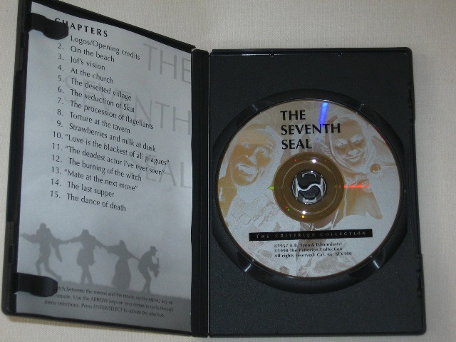 Screen capture from The Seventh Seal