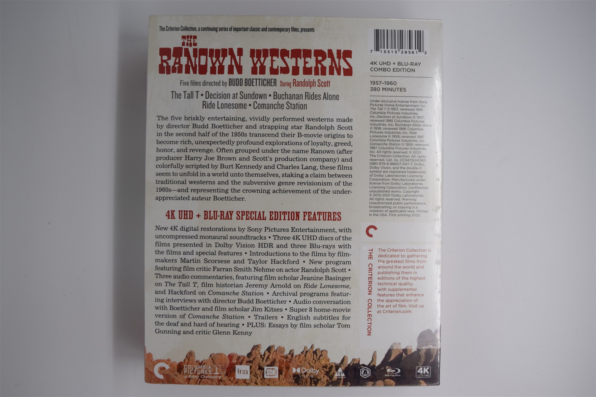 Screen capture from The Ranown Westerns: Five Films Directed by Budd Boetticher