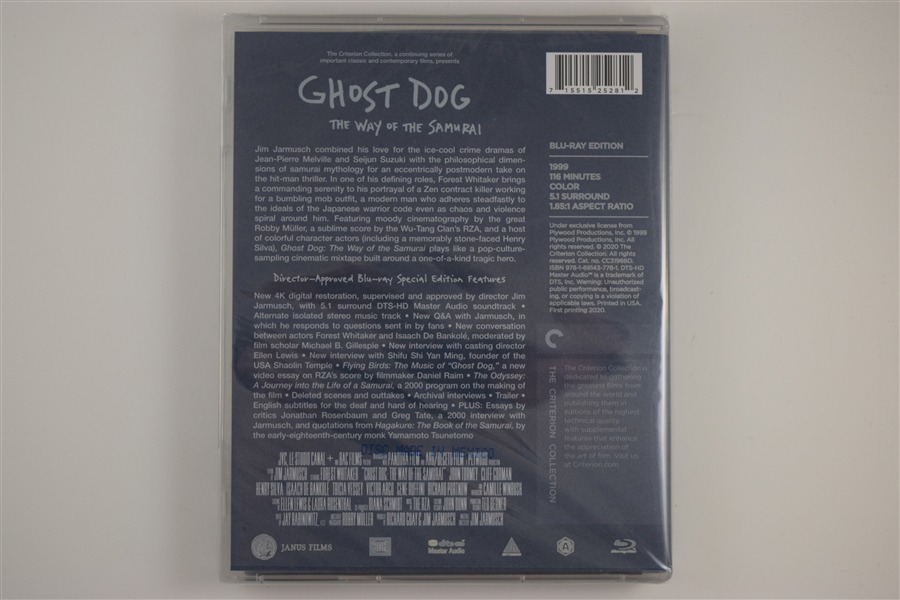 Screen capture from Ghost Dog: The Way of the Samurai