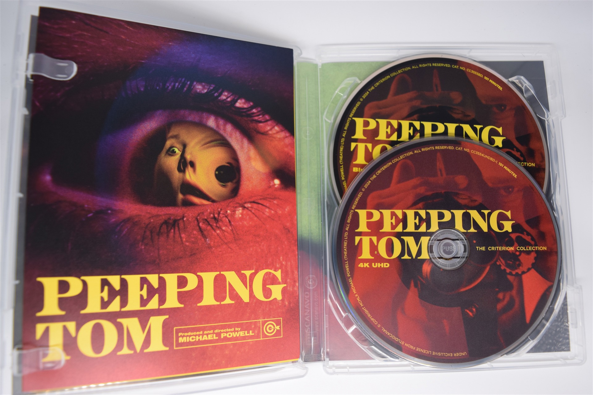 Screen capture from Peeping Tom