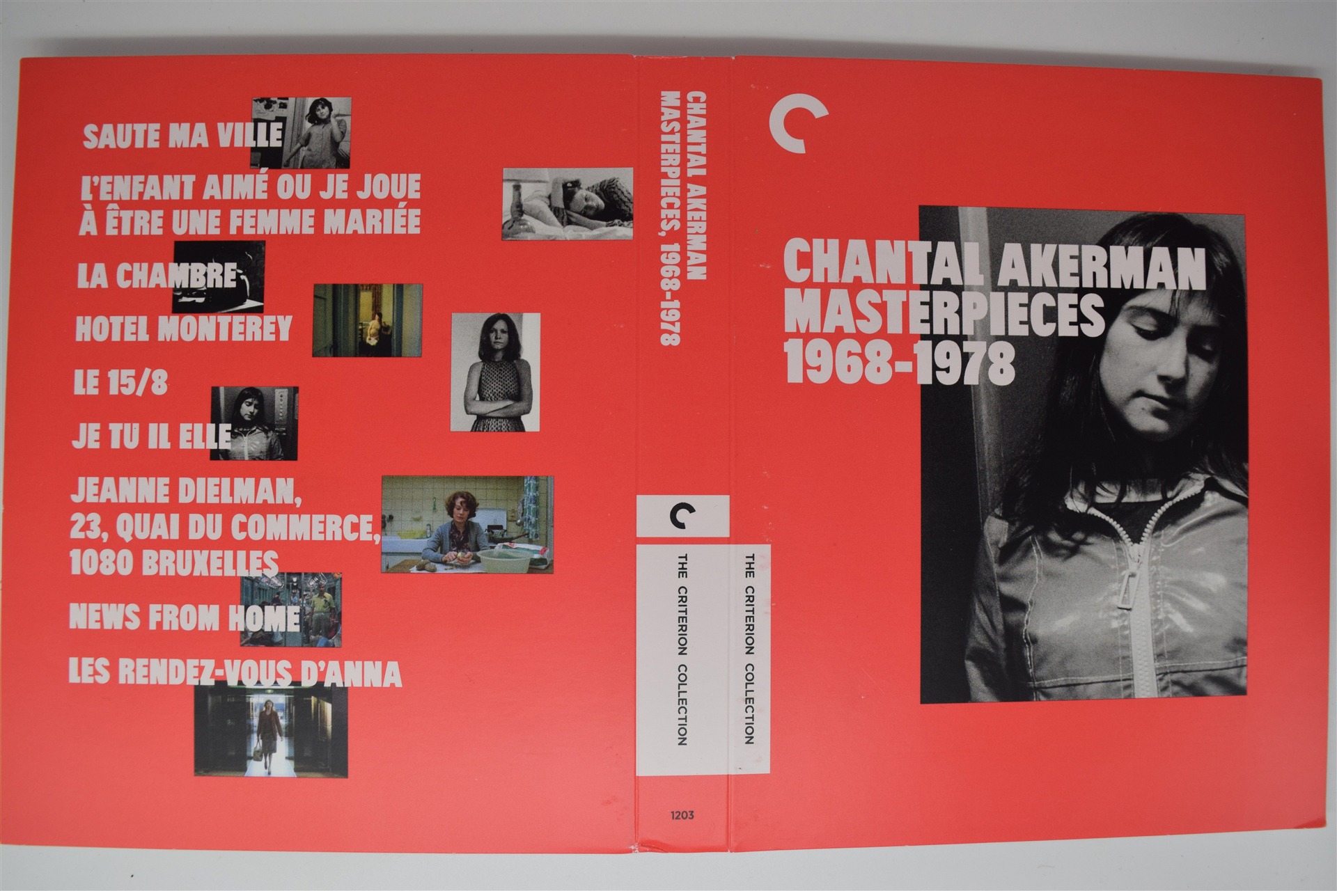 Screen capture from Chantal Akerman Masterpieces, 1968–1978