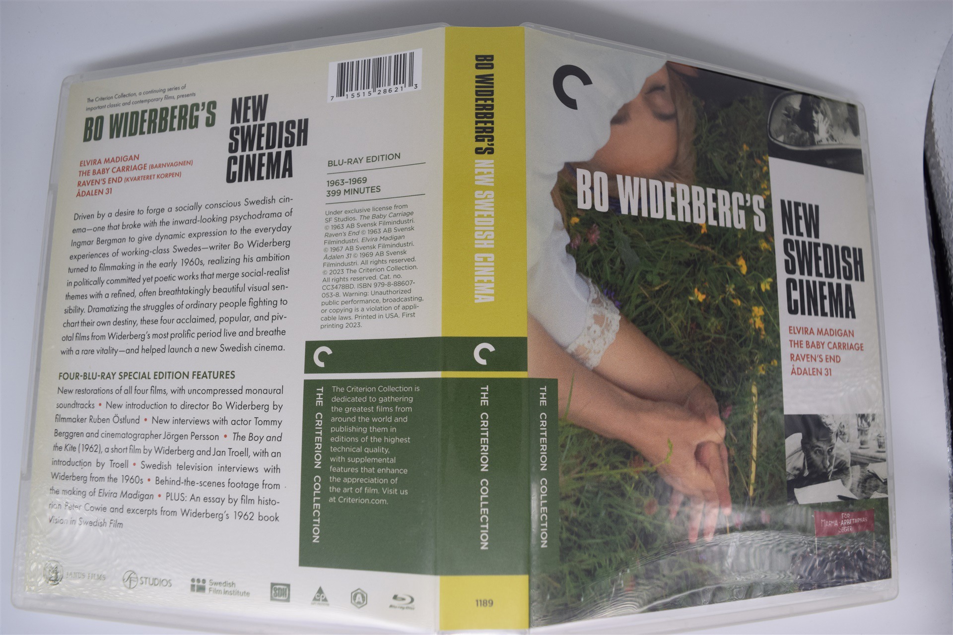 Screen capture from Bo Widerberg’s New Swedish Cinema