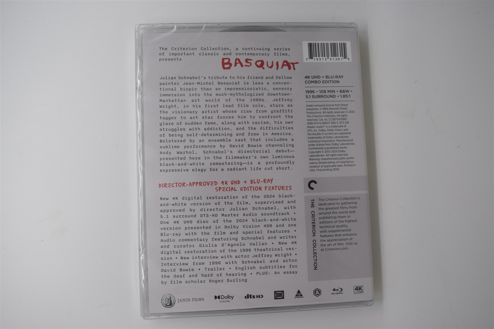 Screen capture from Basquiat