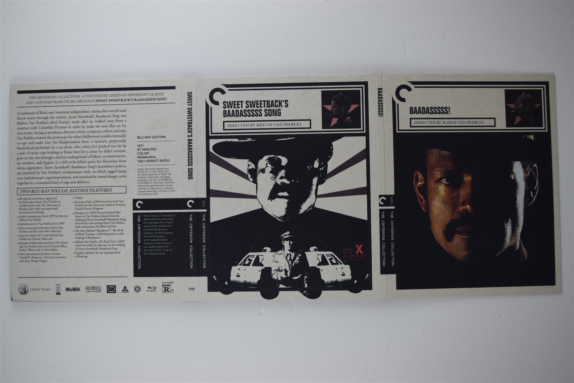 Screen capture from Melvin Van Peebles: Essential Films