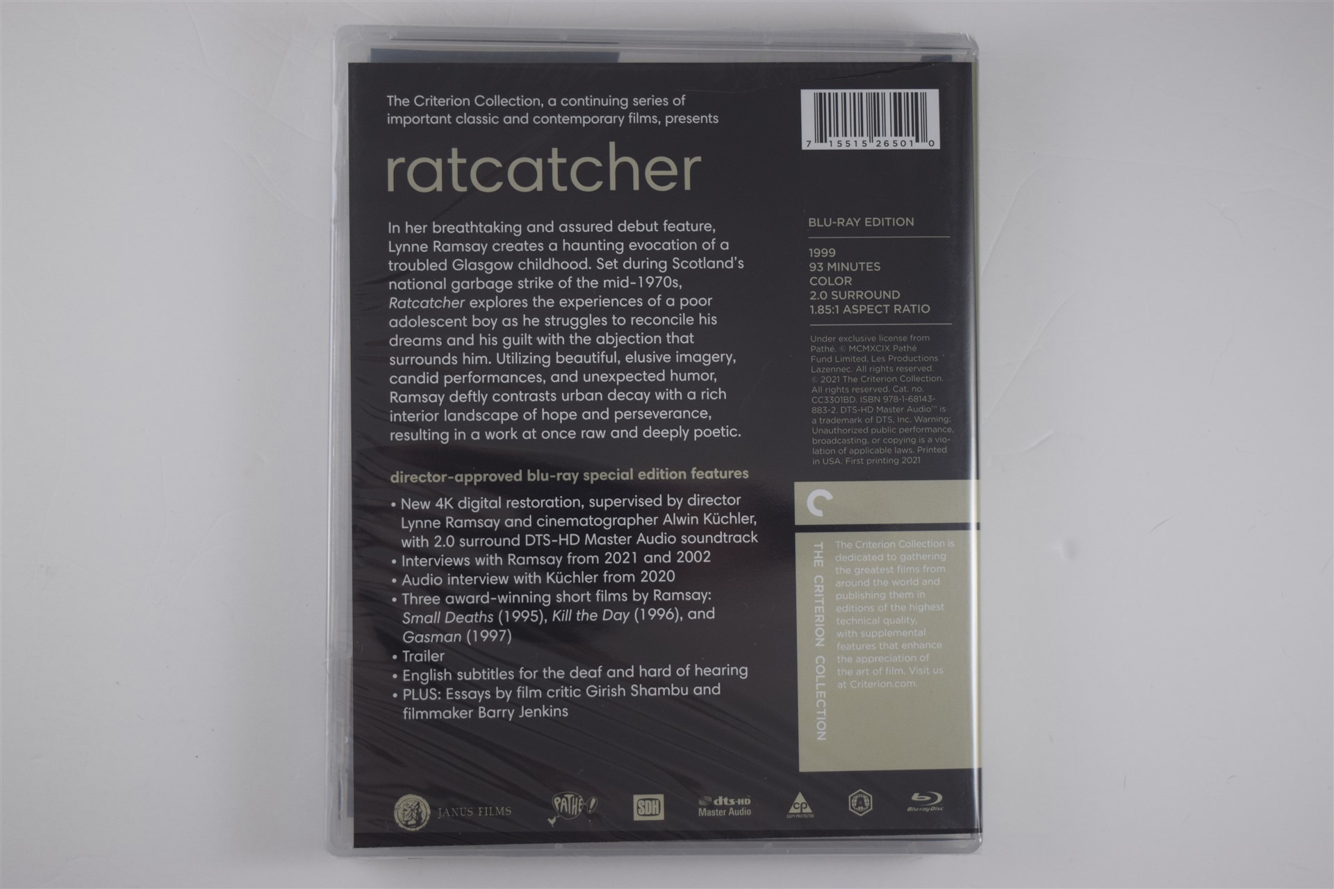 Screen capture from Ratcatcher