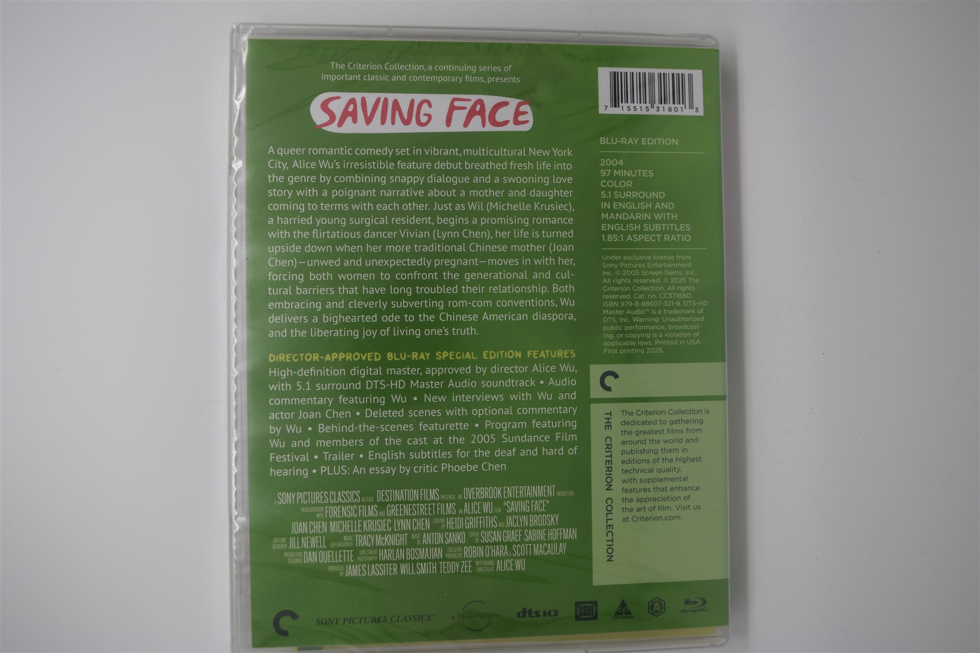 Screen capture from Saving Face