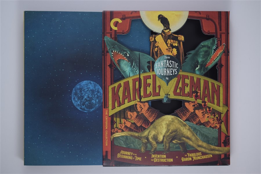Screen capture from Three Fantastic Journeys by Karel Zeman