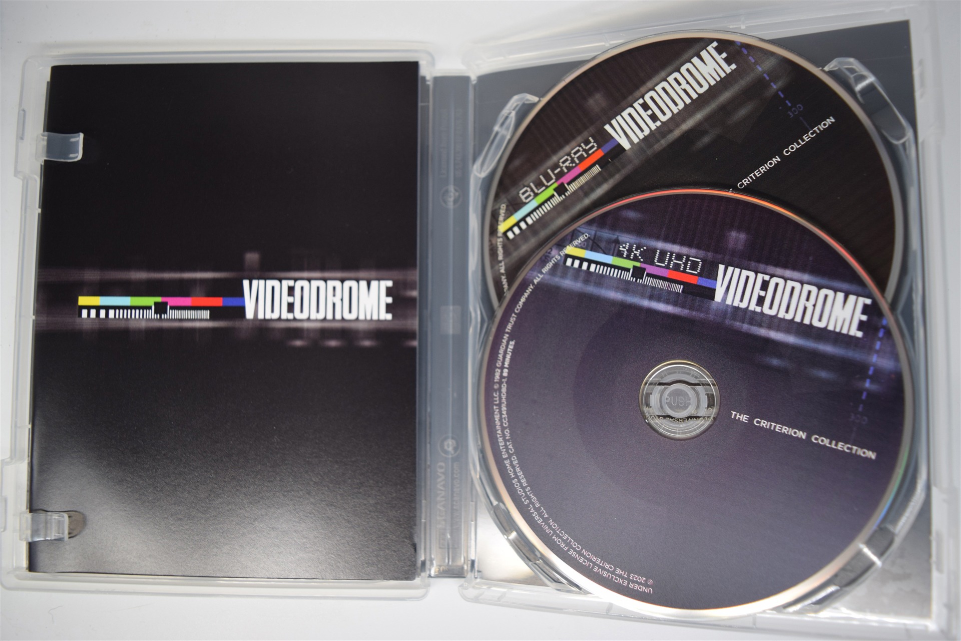 Screen capture from Videodrome