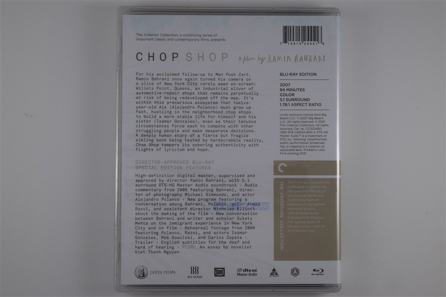 Screen capture from Chop Shop