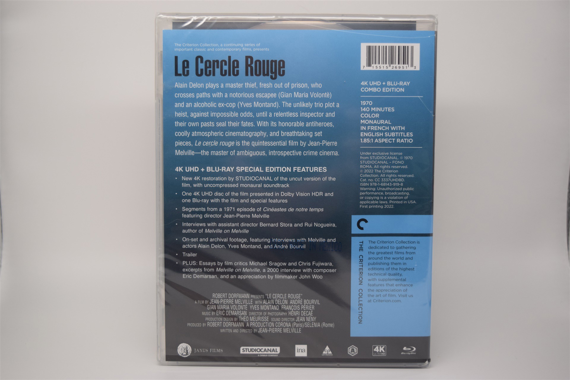 Screen capture from Le cercle rouge