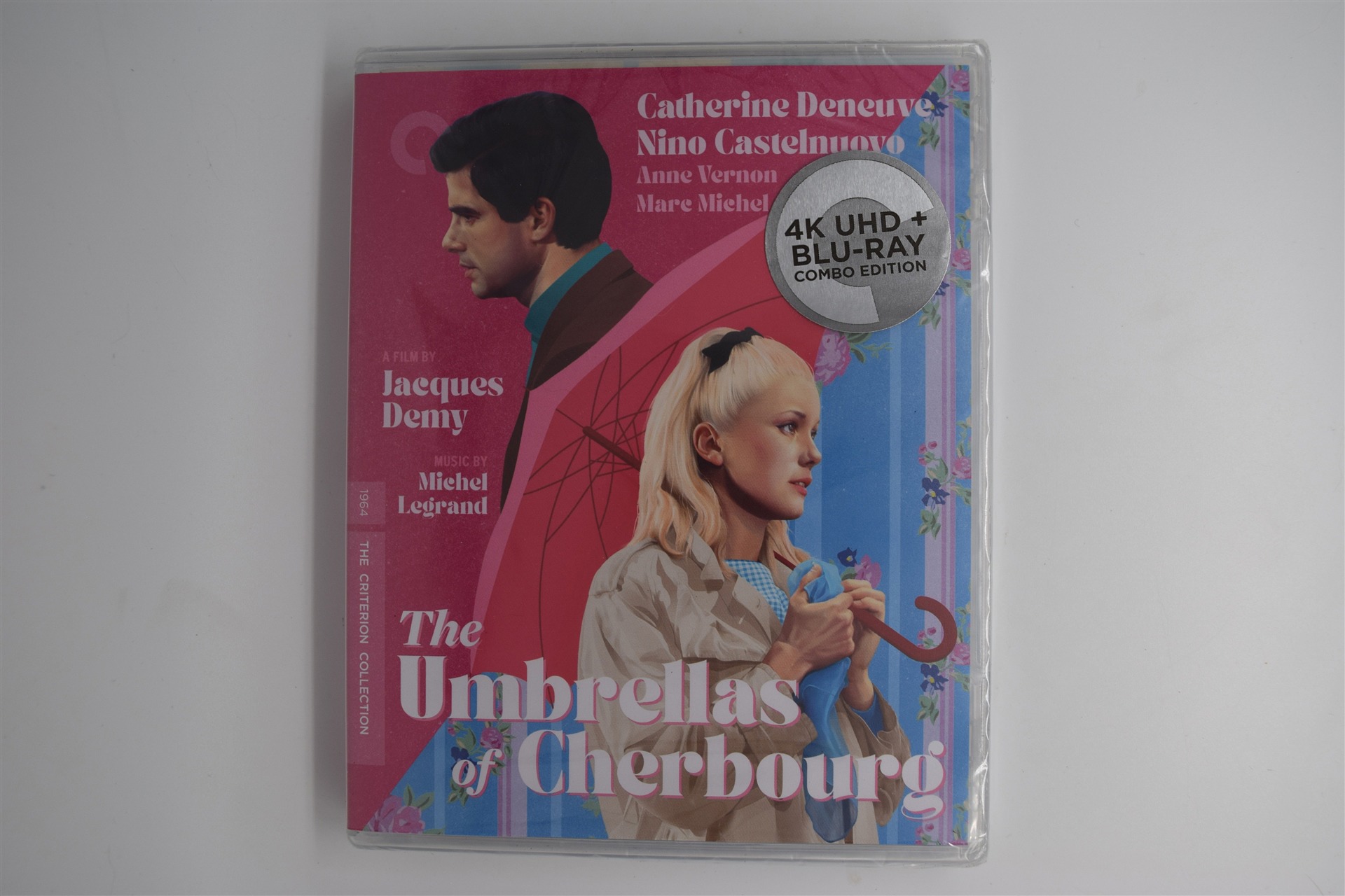 Screen capture from The Umbrellas of Cherbourg