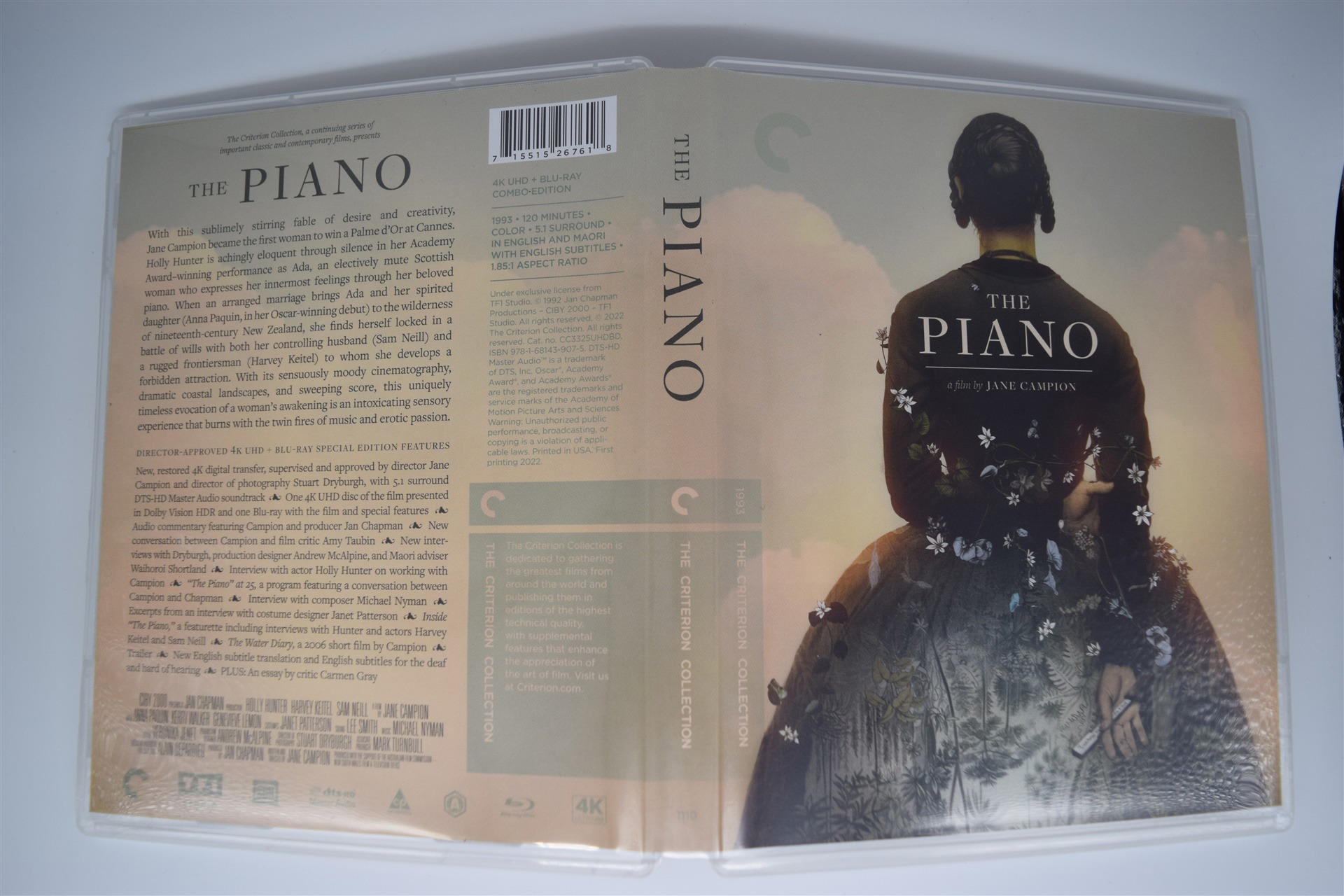 Screen capture from The Piano
