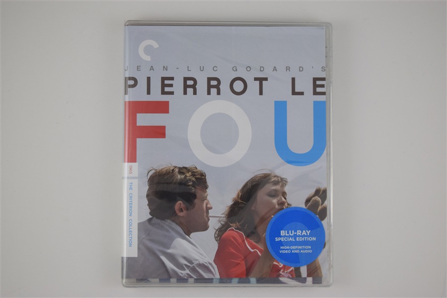 Screen capture from Pierrot le fou