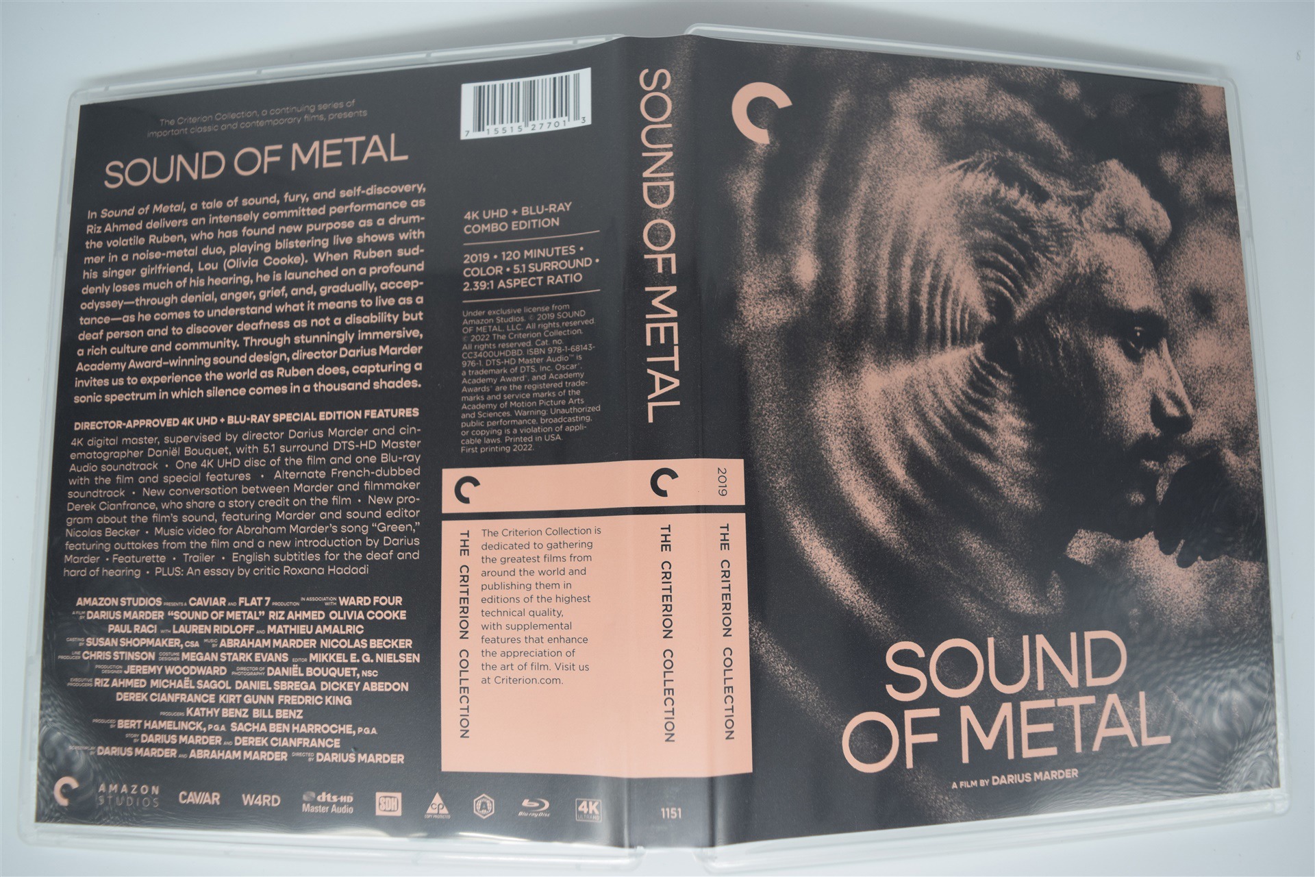 Screen capture from Sound of Metal