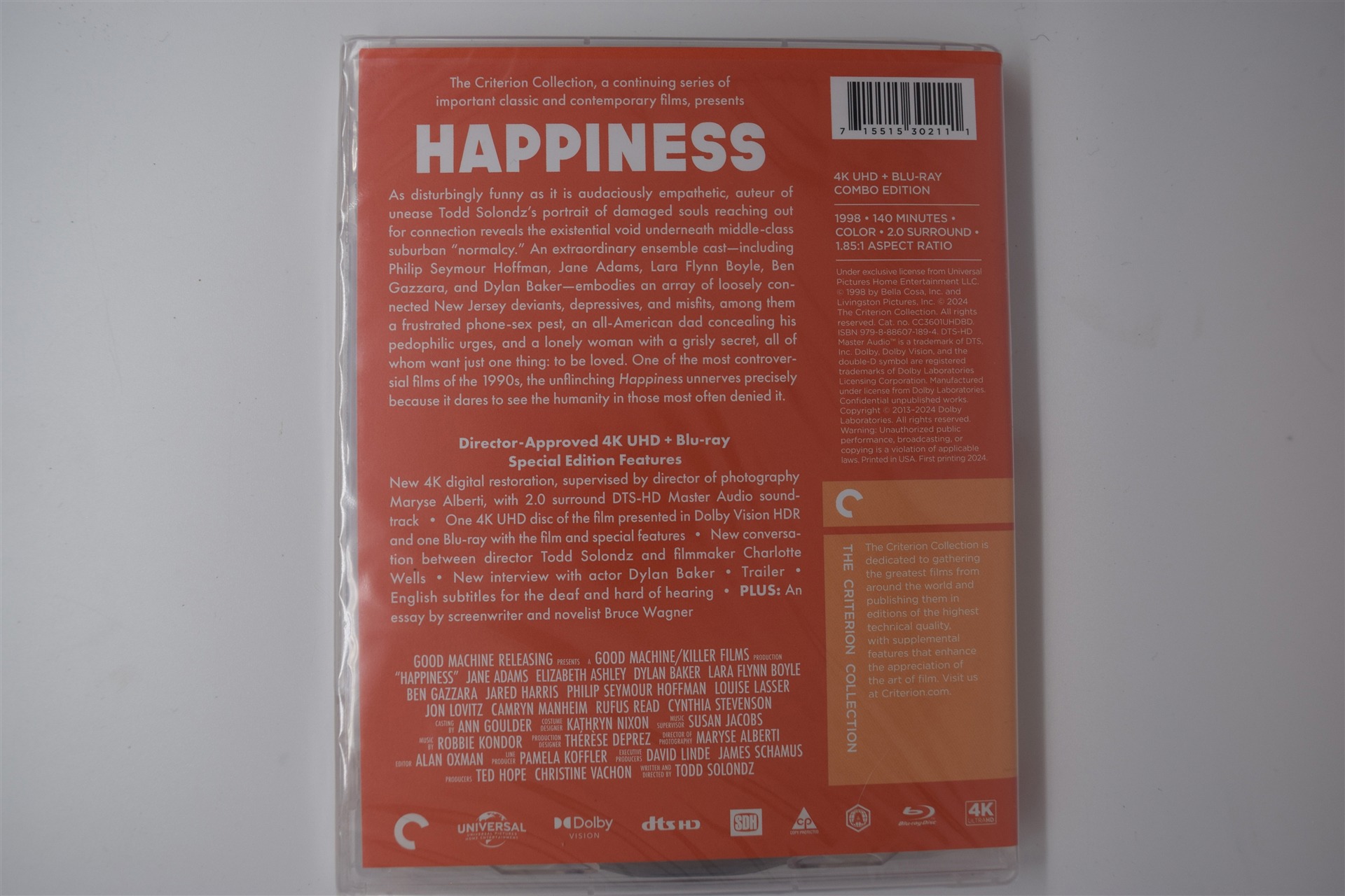 Screen capture from Happiness