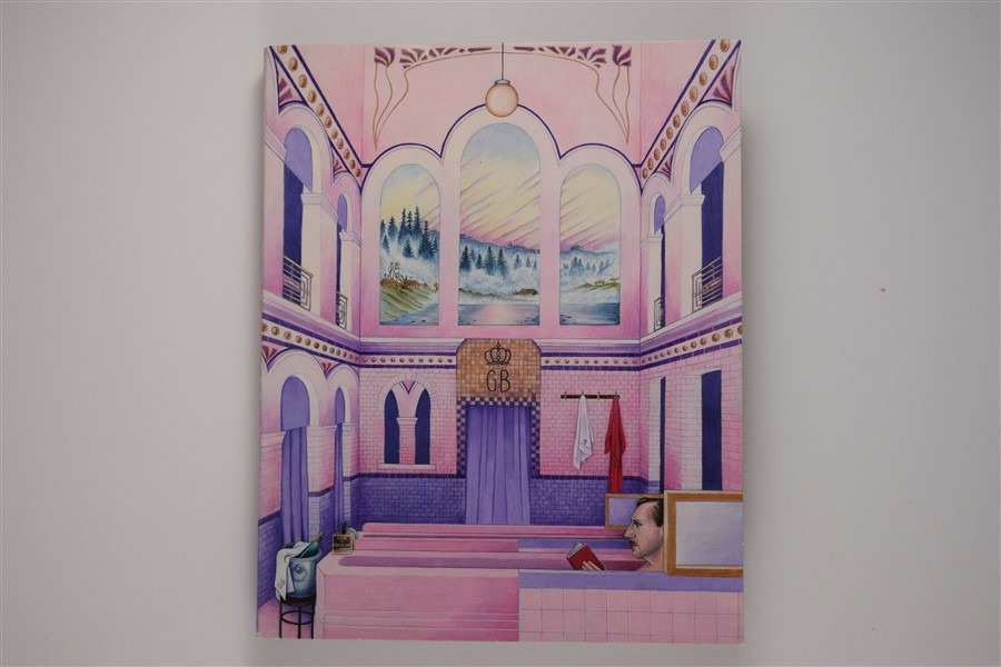 Screen capture from The Grand Budapest Hotel