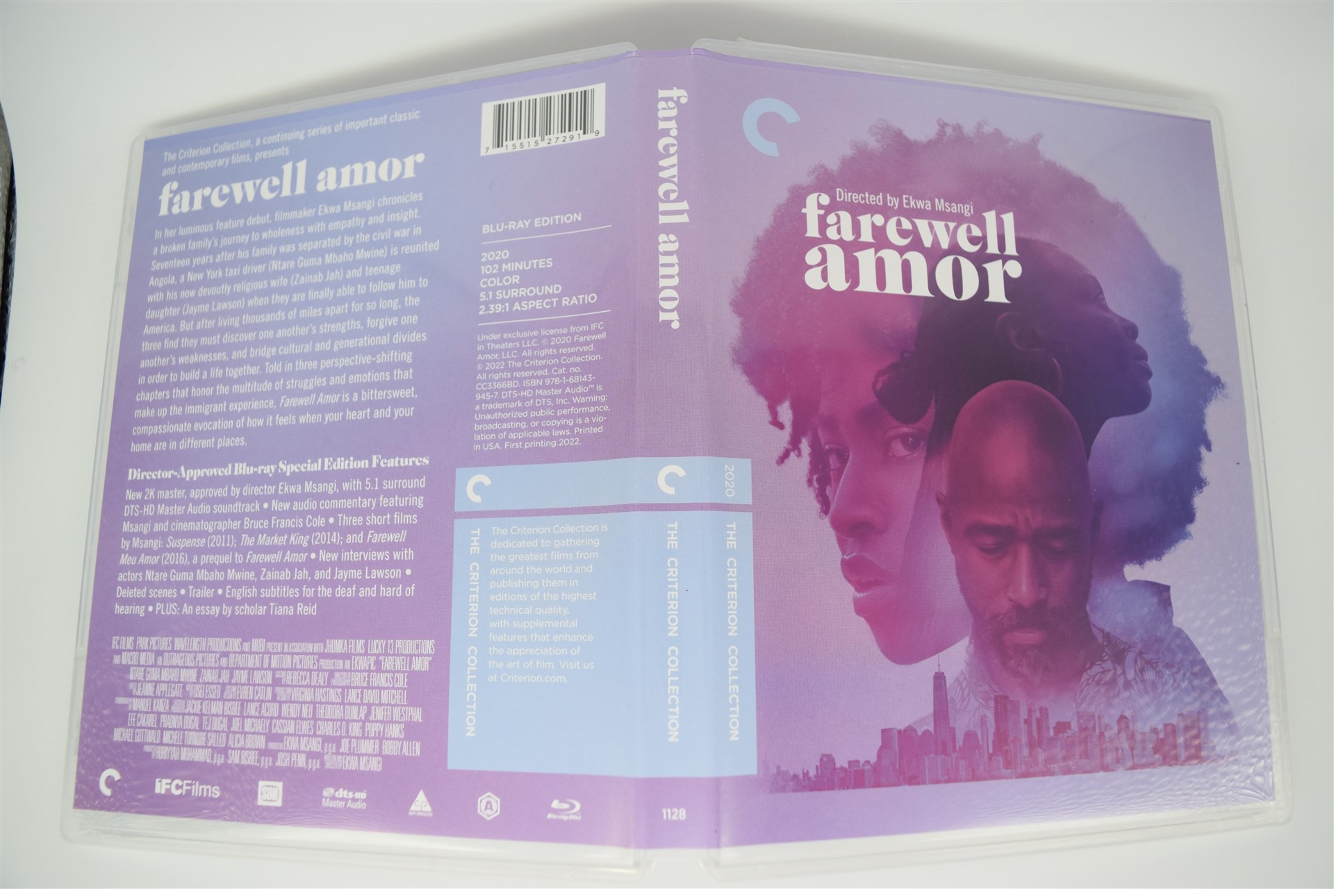 Screen capture from Farewell Amor