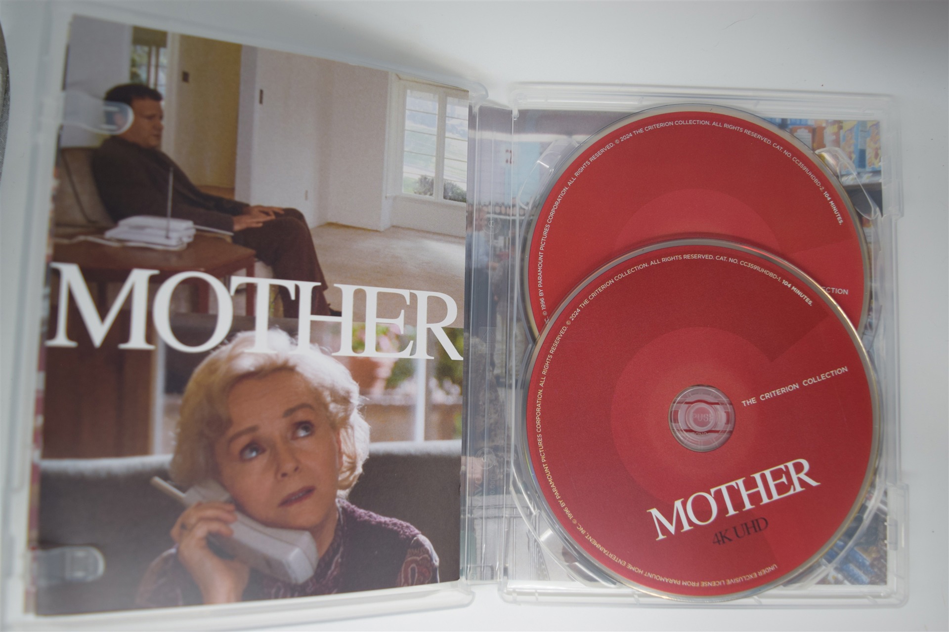 Screen capture from Mother