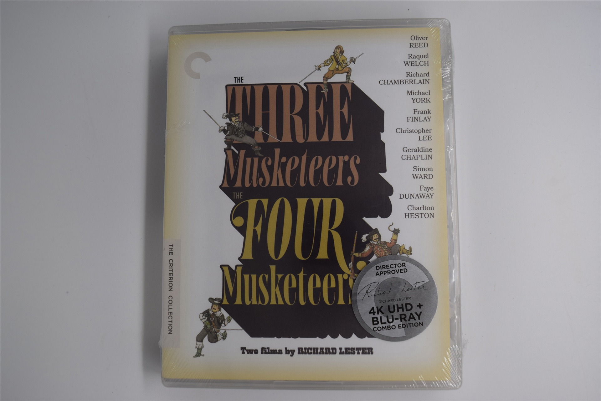Screen capture from The Three Musketeers / The Four Musketeers: Two Films by Richard Lester