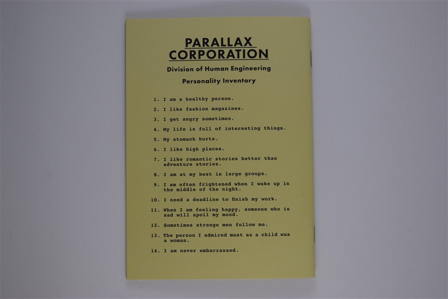 Screen capture from The Parallax View
