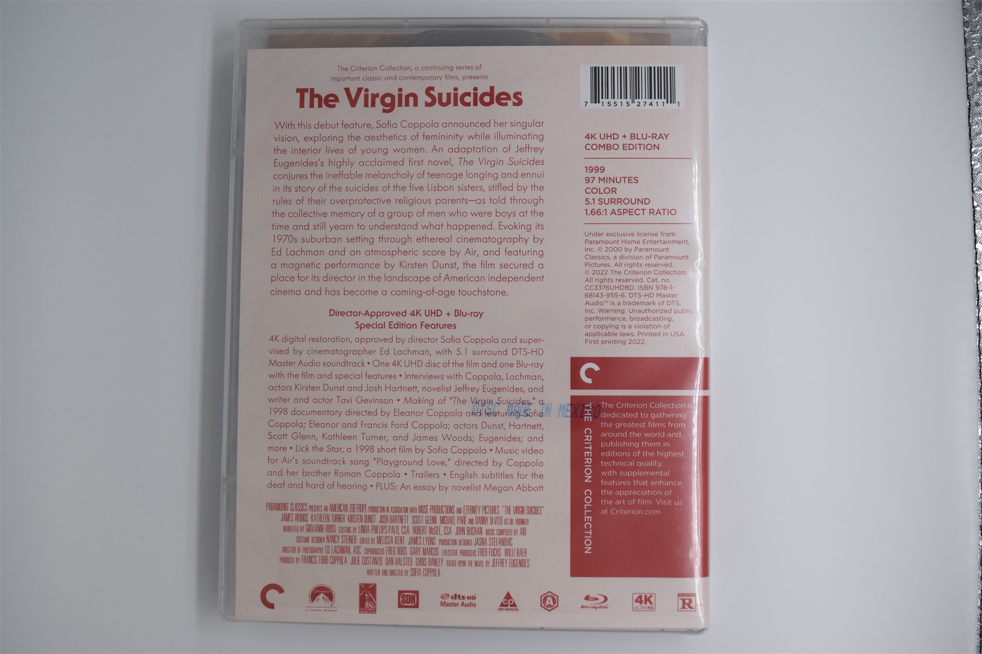 Screen capture from The Virgin Suicides