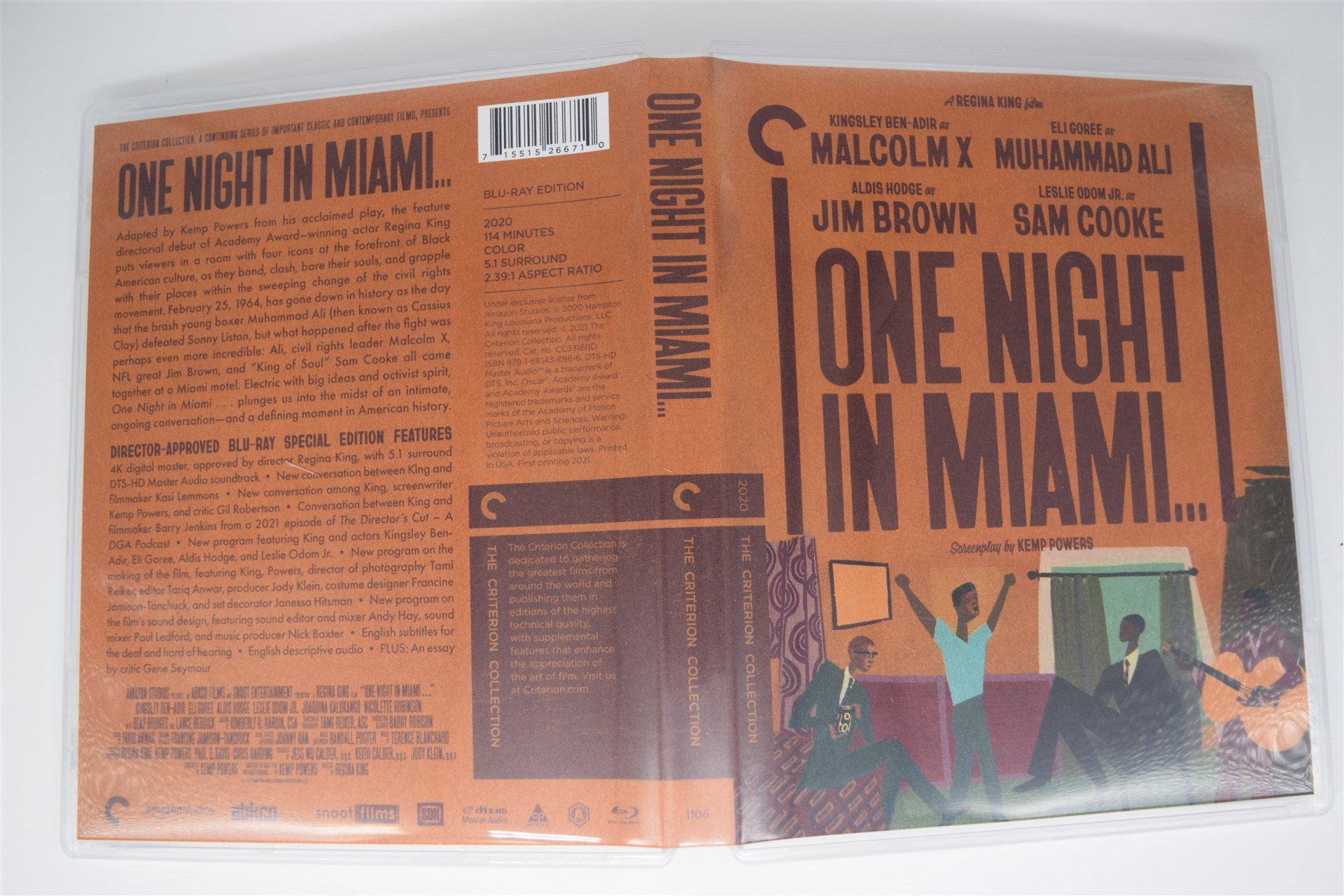 Screen capture from One Night in Miami...
