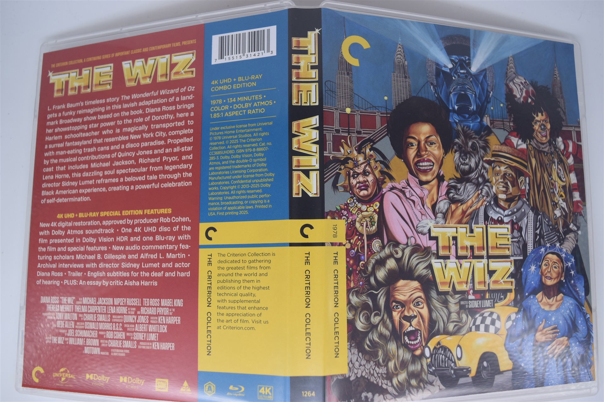 Screen capture from The Wiz