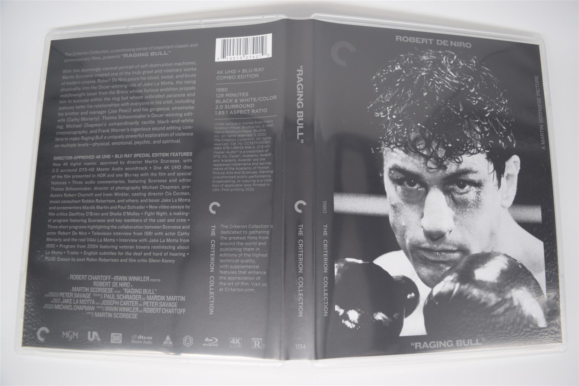 Screen capture from Raging Bull