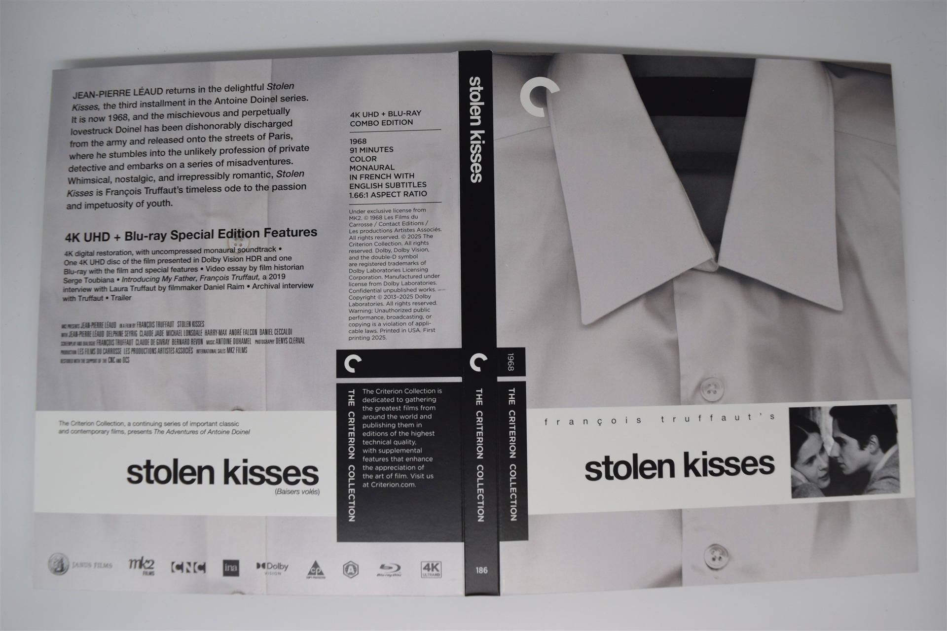 Screen capture from Stolen Kisses