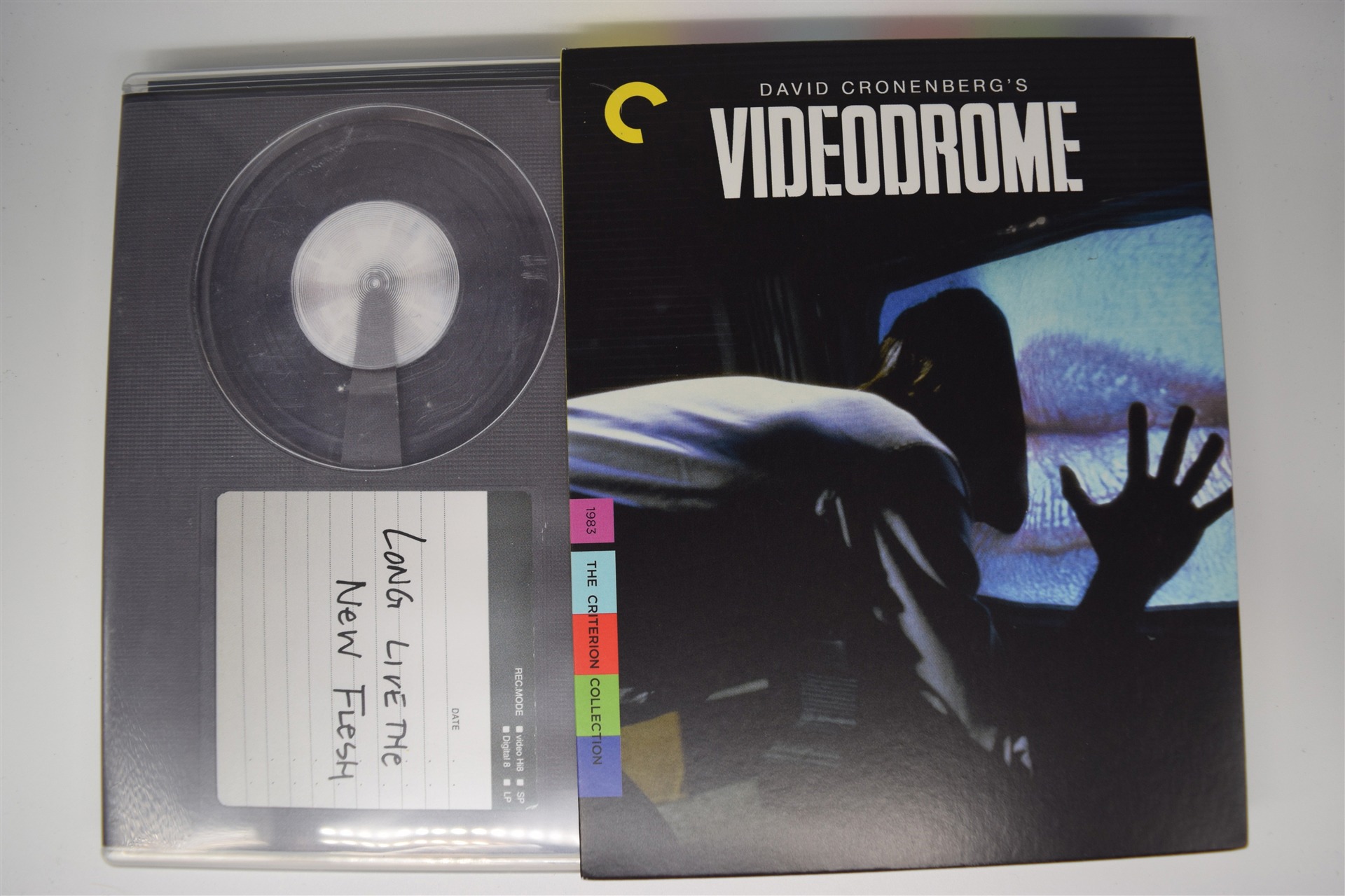 Screen capture from Videodrome